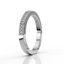 Half-eternity ring ETH01 0.74 ct